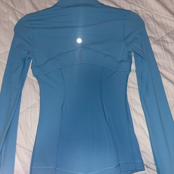 Lululemon Athletica Sky Blue Zip-Up Jacket - Picture 6 of 7